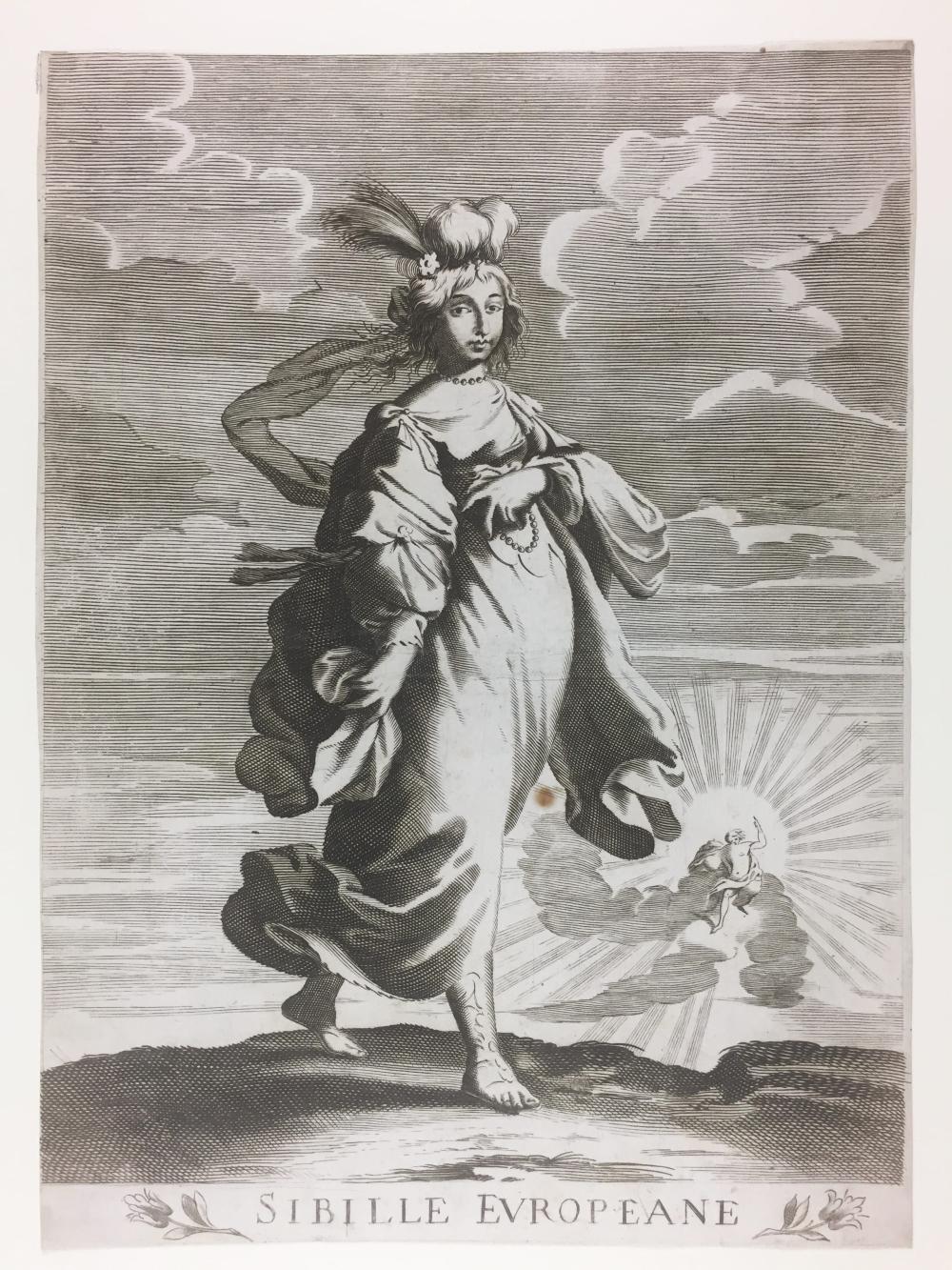 Gilles Rousselet comparable auction result: gilles rousselet abraham bosse sibille europeane