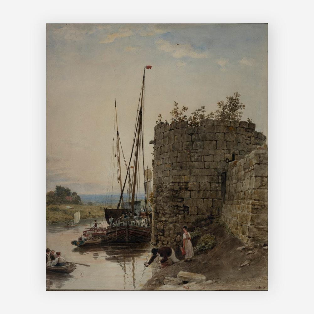 Frederick Nash comparable auction result: frederick nash view near york