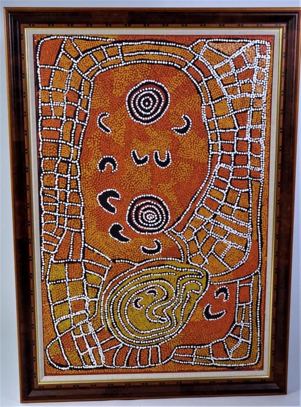 Nancy Nungurrayi comparable auction result: nancy nungurrayi born c 1935 aboriginal oil c