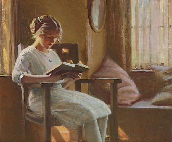 Robert Alexander Graham comparable auction result: robert alexander graham 1873 1946 gladys reading 20 x 24in