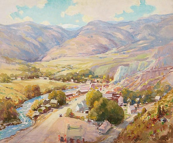 Robert Alexander Graham comparable auction result: robert alexander graham 1873 1946 morrison colorado 25 x 30in