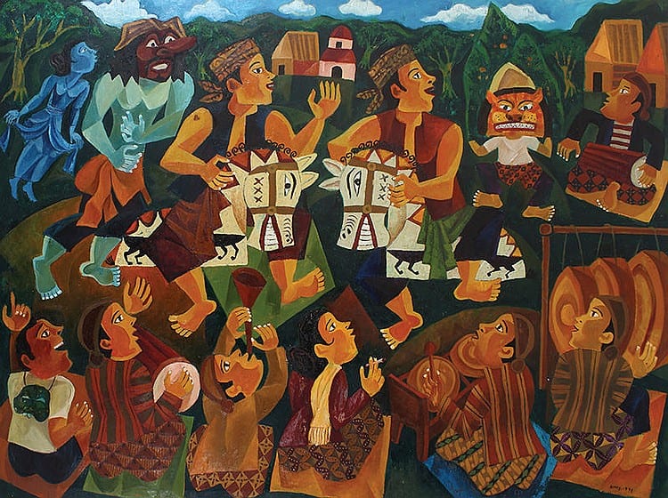 Bonny Setiawan (b. Wonogiri, C. Java, 1968) - Kuda Lumping comparable sale