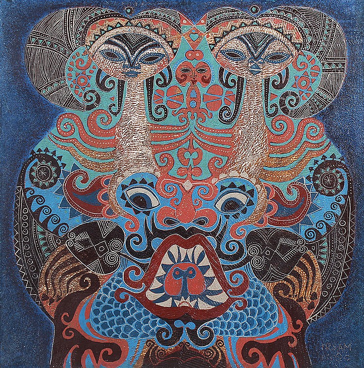 Irsam (Klaten, C. Java, 1942 - 2007) - Mythical Figures comparable sale