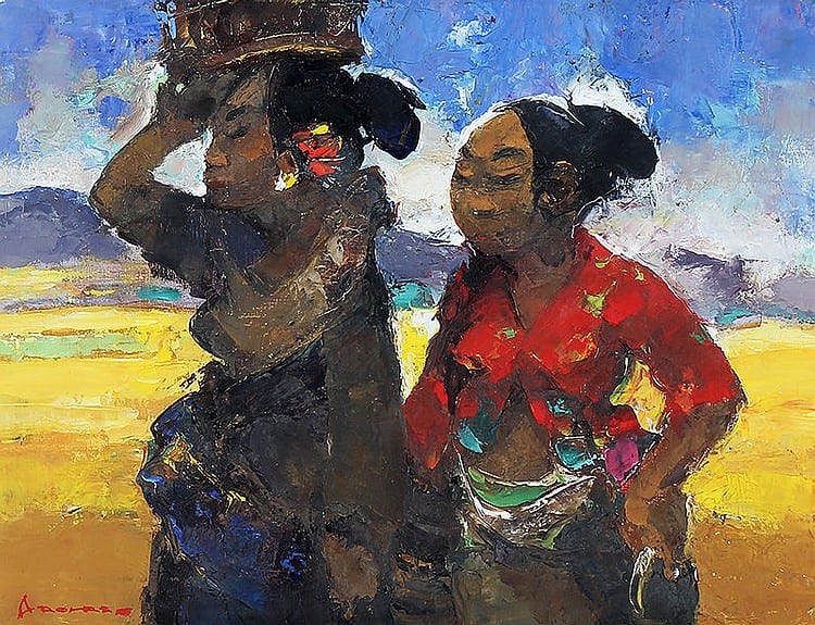Adolfs, Gerard Pieter (Semarang, C. Java, 1897 - De Bosch, The Netherlands, 1968) - Dessa Vrouwen comparable sale