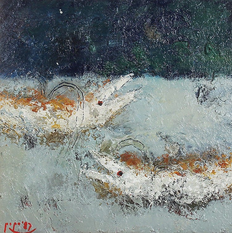 Popo Iskandar (Garut, W. Java, 1927 - Bandung, W. Java, 2000) - Fishing Boat comparable sale