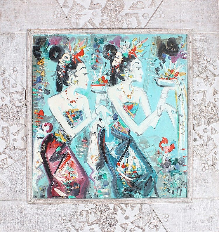 Gunarsa, Nyoman (Klungkung, Bali, 1944 - Bali, 2017) - Tari Penyambutan comparable sale