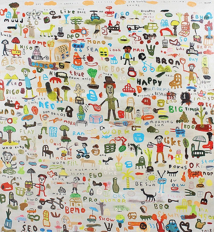 Roby Lukita (b. Jakarta, 1983) - Peace Every Day comparable sale