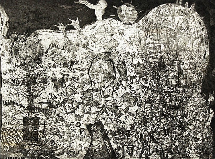 Tisna Sanjaya (b. Bandung, W. Java, 1958) Mysteri Imaji comparable sale
