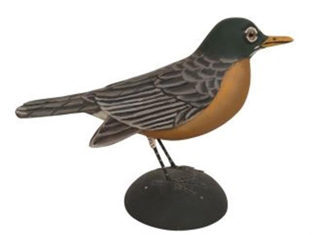 James Lapham comparable auction result: life size robin by james lapham