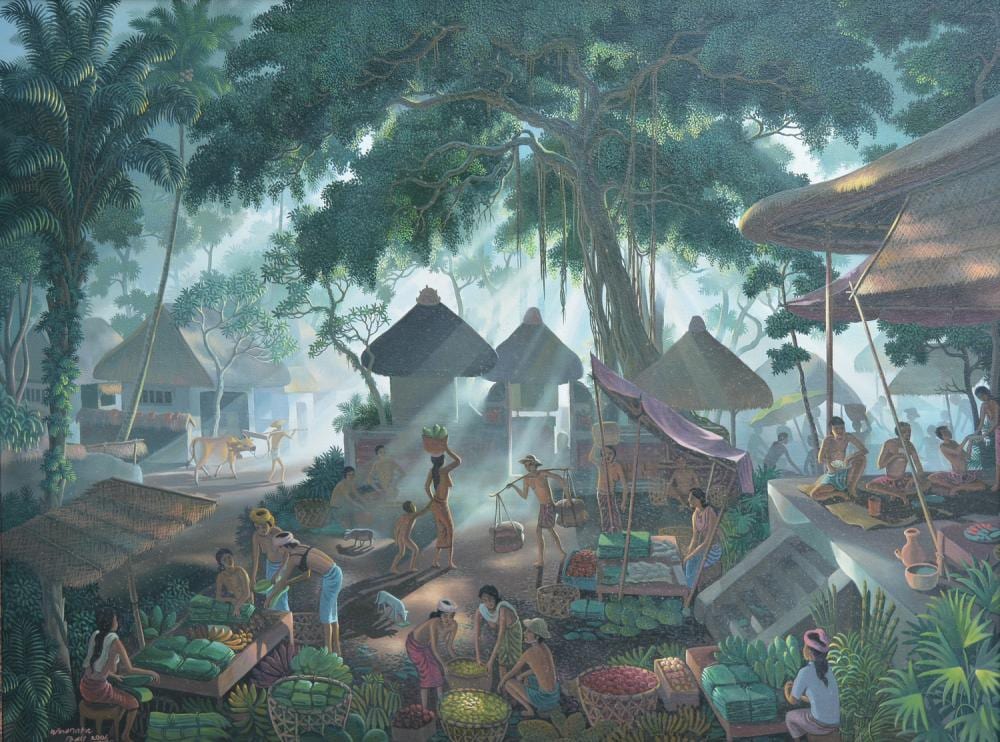 Suasana Pasar di Bali comparable sale