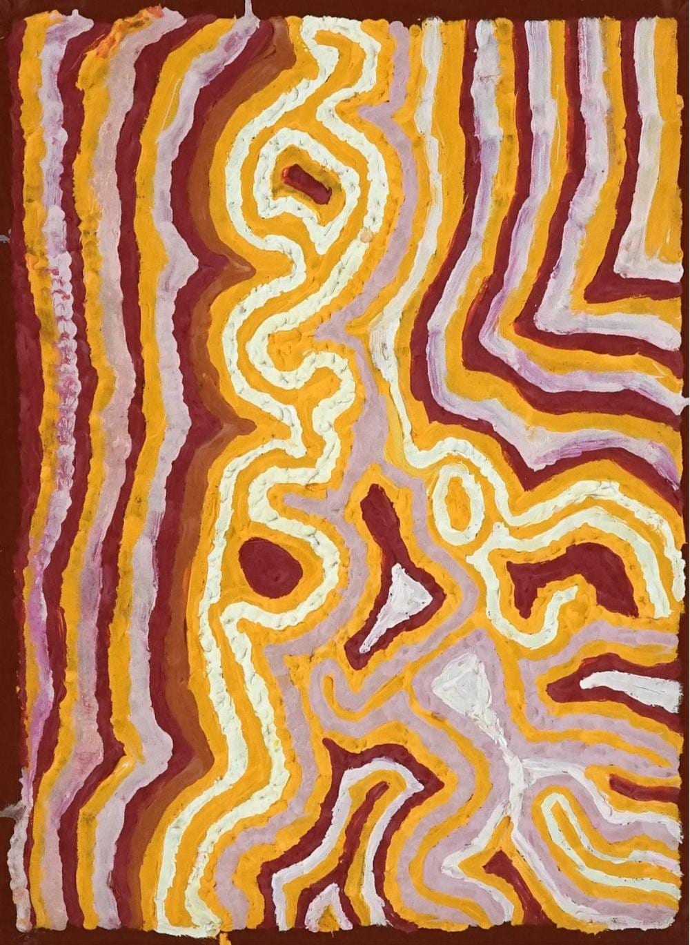 Ningie Nanala comparable auction result: ningie nangala c1934 tjitana 60 x 45cm unstretched