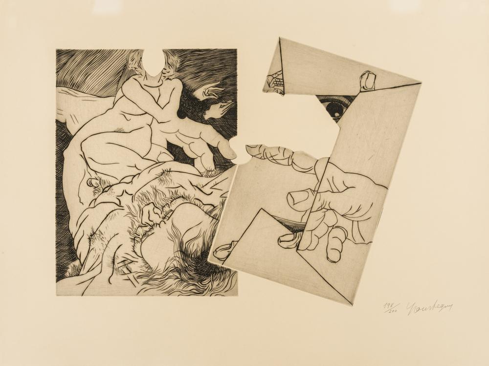 Jean Ipousteguy comparable auction result: jean ipoust guy 1920 2006 ommagio a michelangelo