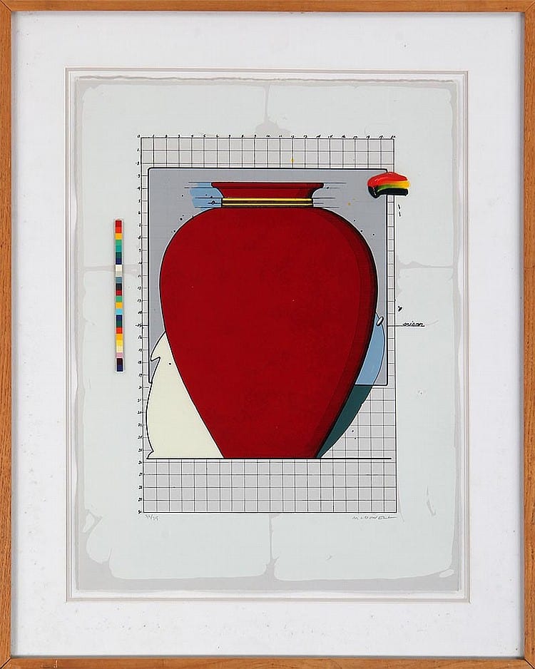 Mark McDowell comparable auction result: mark mcdowell american b 1954