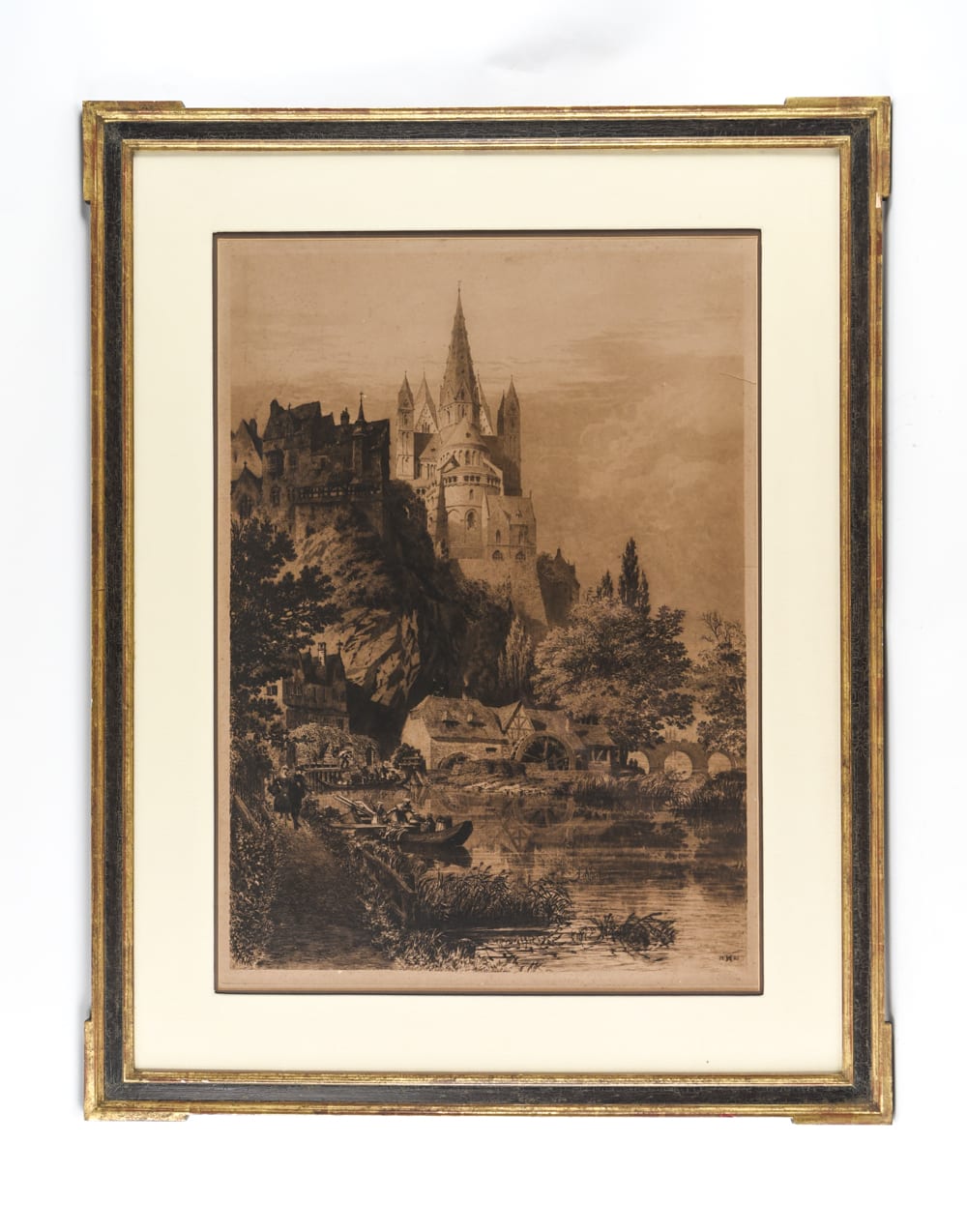 AXEL HERMAN HAIG, SWEDISH (1835 - 1912) ETCHING sold by Westport Auction, lot 201 — auction record photograph