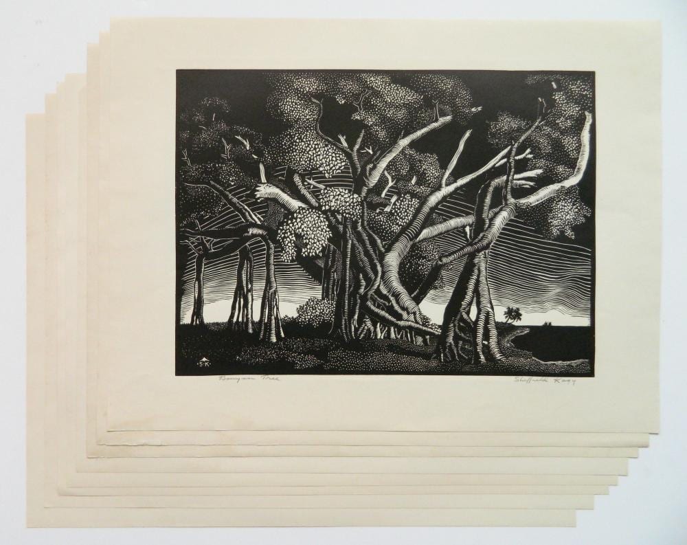 Sheffield Harold Kagy comparable auction result: sheffield kagy 8 wood engravings