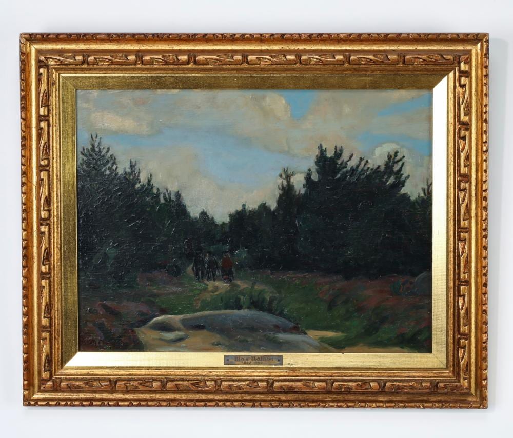 max nathan signed o b of three figures in a wood 1912 · Great Gatsby's Auction Gallery, Inc. · 2019-08-11 Max Nathan comparable auction result: max nathan signed o b of three figures in a wood 1912