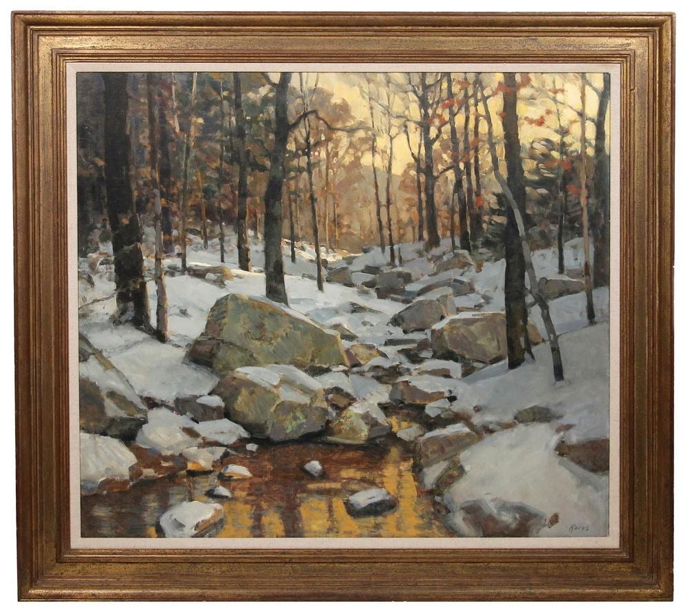 Michael Karas comparable auction result: michael karas me sc ma 1954