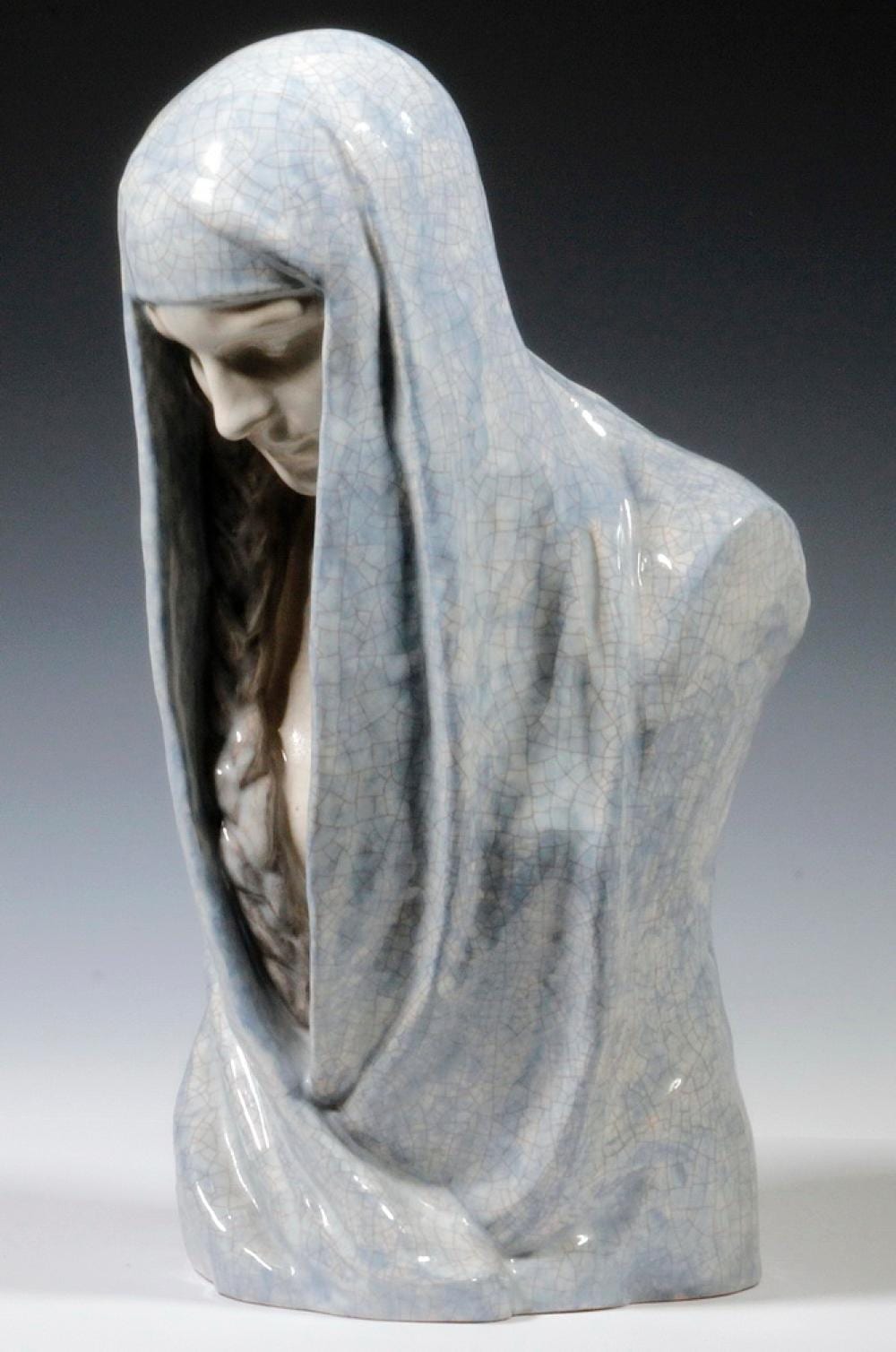 marcel guillard france 1896 ceramic bust after claire jeanne roberte colinet france belgium 1880 1950 · Thomaston Place Auction Galleries · 2019-08-25 Marcel Guillard comparable auction result: marcel guillard france 1896 ceramic bust after claire jeanne roberte colinet france belgium 1880 1950