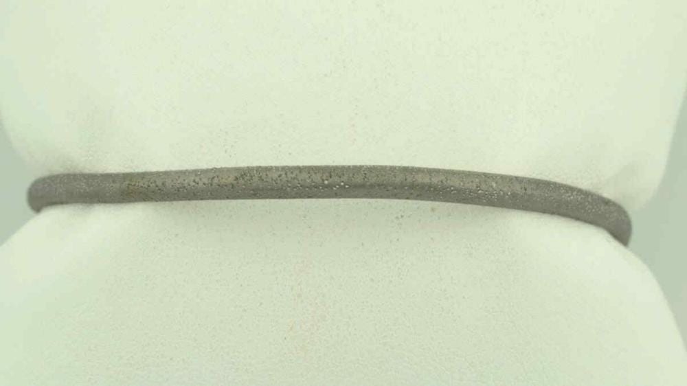 Jean-Louis Charles Garnier comparable auction result: charles garnier black sterling bangle bracelet