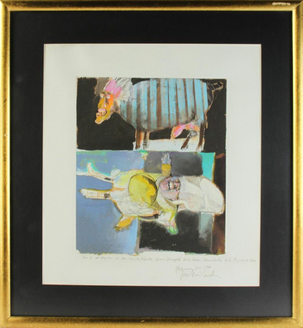 jose maria cundin abstract mixed media · Kaminski Auctions · 2019-08-18 Jose Maria Cundin comparable auction result: jose maria cundin abstract mixed media