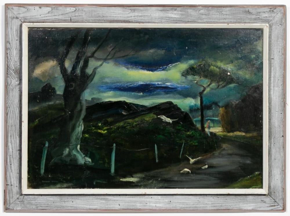 ferdinand e warren the promise landscape oil · Ahlers & Ogletree Inc. · 2019-08-25 Ferdinand E. Warren comparable auction result: ferdinand e warren the promise landscape oil