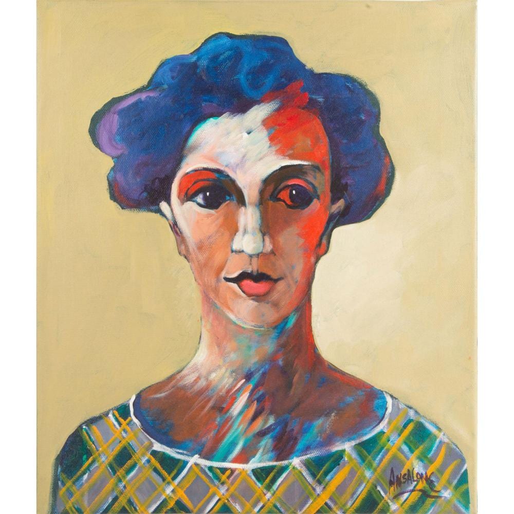 Jose Mario Ansalone comparable auction result: jose mario ansalone painting nancy reagan