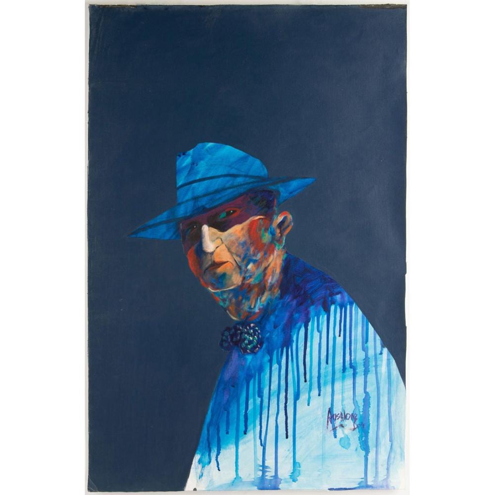 Jose Mario Ansalone comparable auction result: jose mario ansalone painting portrait of man