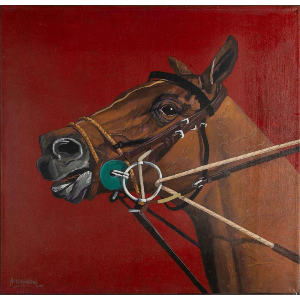 Jose Mario Ansalone comparable auction result: jose mario ansalone painting horse