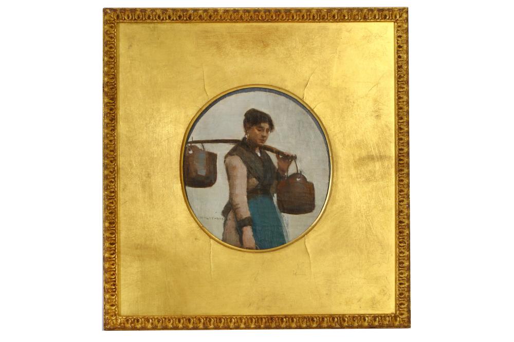 Henry Herbert La Thangue comparable auction result: henry herbert la thangue british 1859 1929