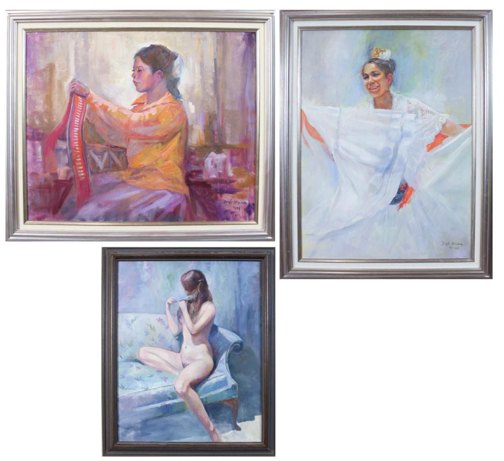 Dale Wilson comparable auction result: dale wilson nebraska texas born 1917 three oil