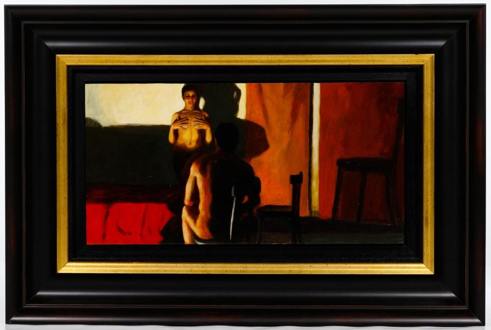 Ramon Lombarte comparable auction result: ramon lombarte spanish b 1956 oil on board
