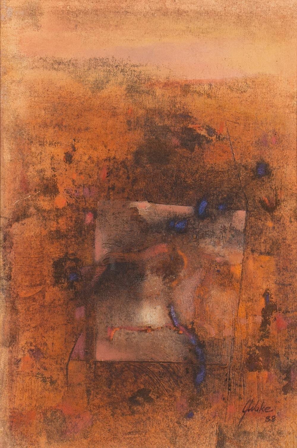 Geoffrey Wake comparable auction result: geoffrey wake chichester range oil on canvas on board
