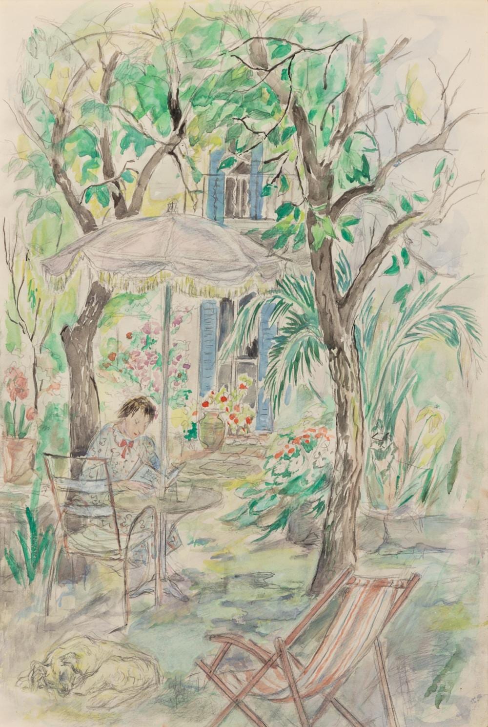 Ethel Mars comparable auction result: ethel mars american 1876 1956 untitled c 19