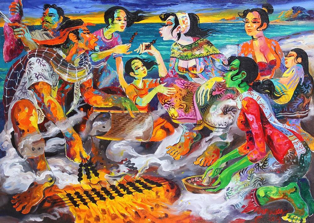 Gunawan Bagea , (b. Bandung, W. Java, 1971) comparable sale
