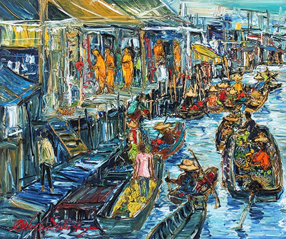 Iwan Sulistyo, J.B, (b. Kudus, C. Java, 1954) comparable sale