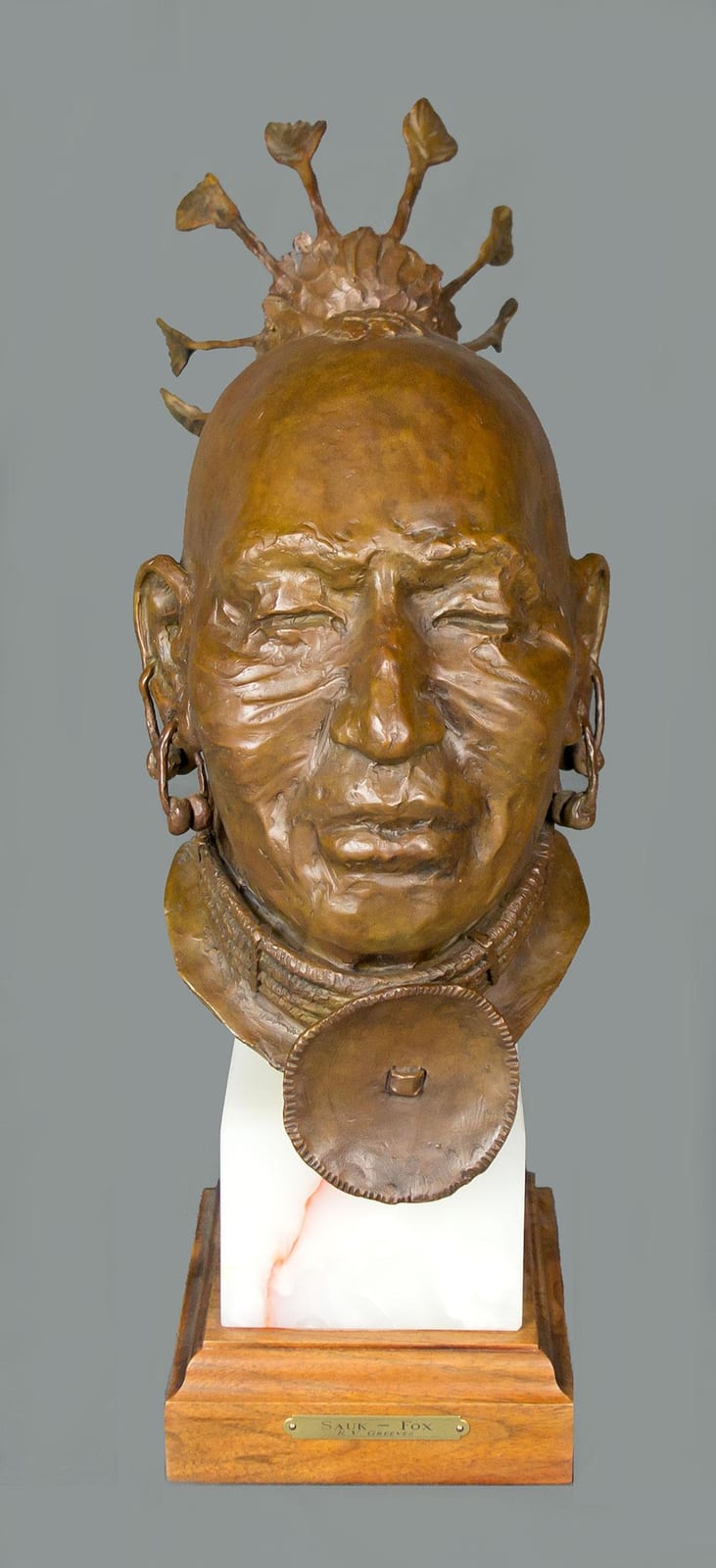 sauk fox · Jackson Hole Art Auction · 2019-09-13 Richard Vernon Greeves comparable auction result: sauk fox