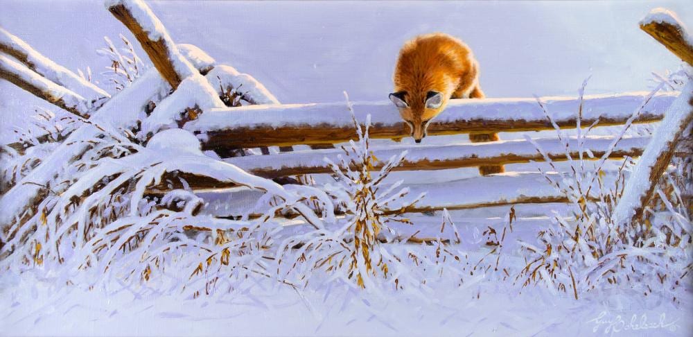 on the fence · Jackson Hole Art Auction · 2019-09-14 Guy Joseph Coheleach comparable auction result: on the fence