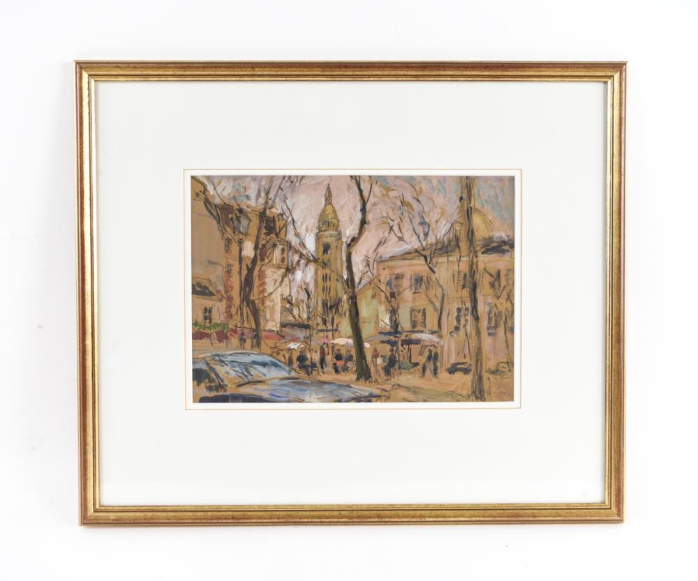John Linfield comparable auction result: john linfield british b 1930
