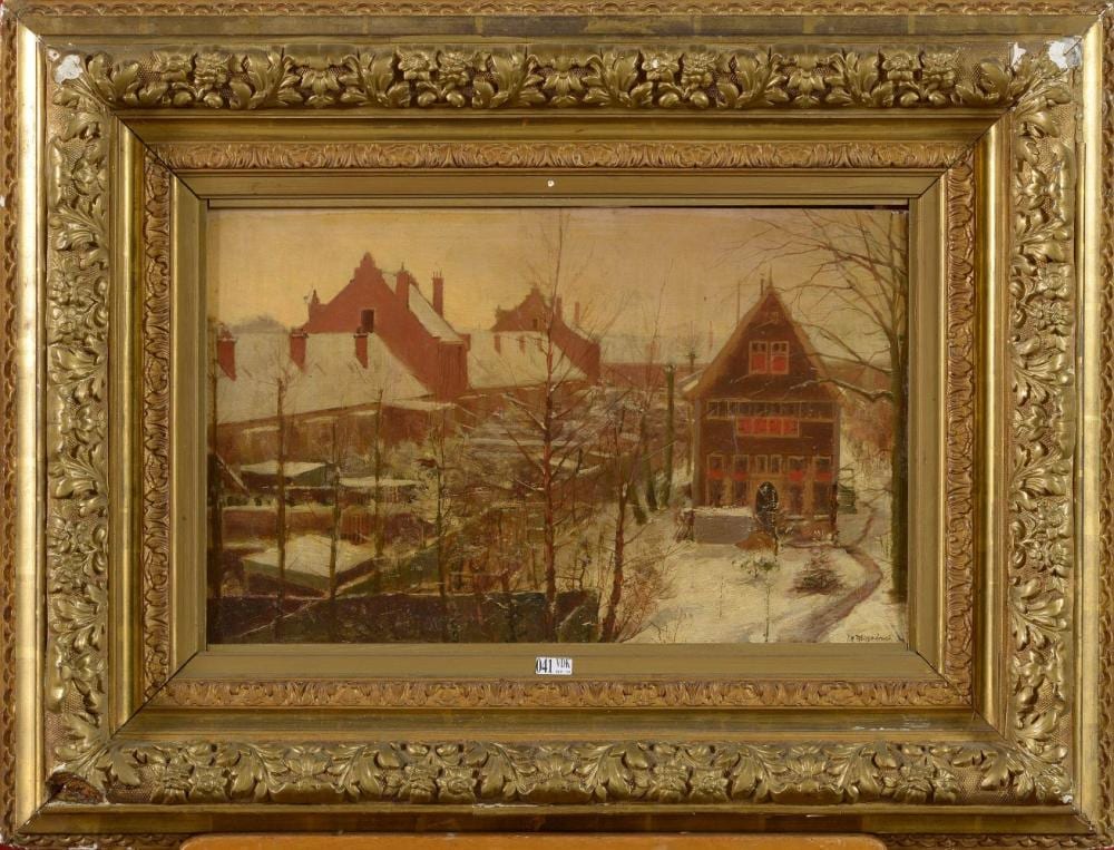 Hendrik Johannes Weissenbruch comparable auction result: tableaux