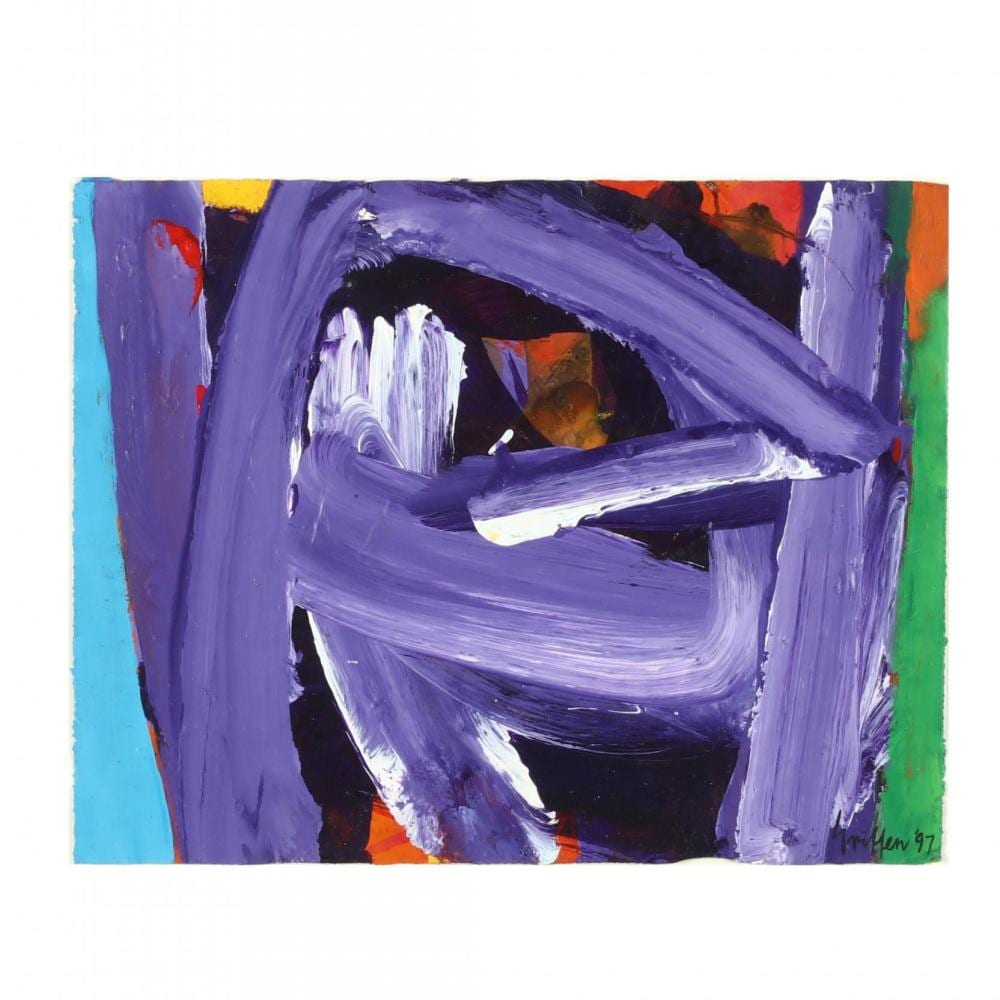 Peter Griffen comparable auction result: peter griffen australian b 1948 contortion with blue sky