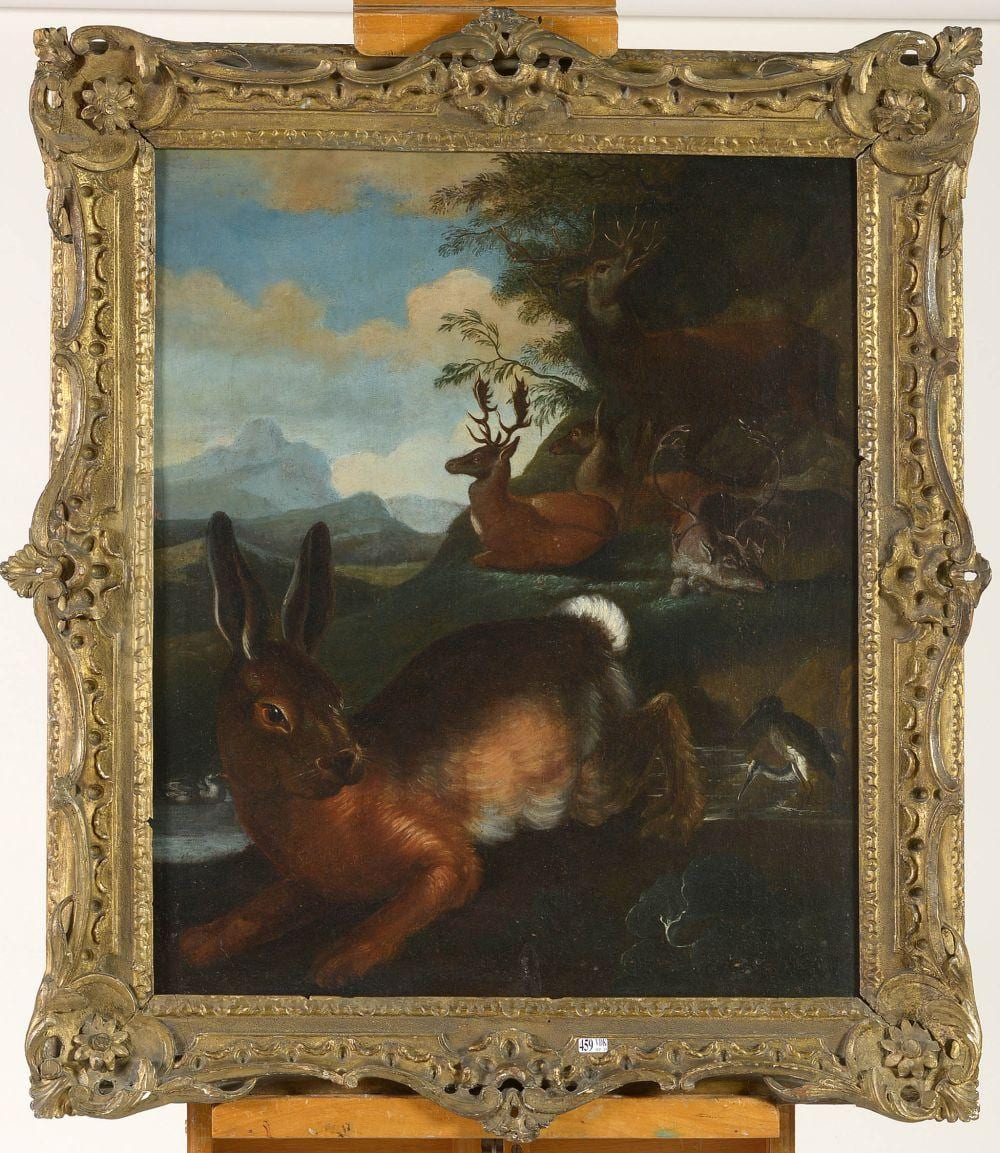 François (1661) Desportes comparable auction result: tableaux