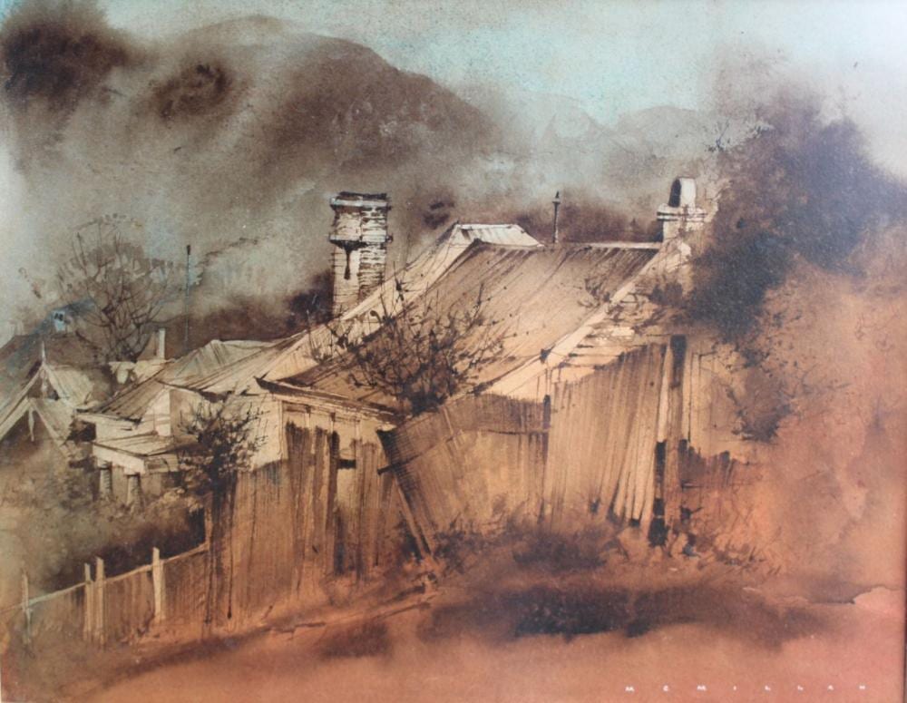 Alex McMillan comparable auction result: alex mcmillan 1910 87 bega landscape