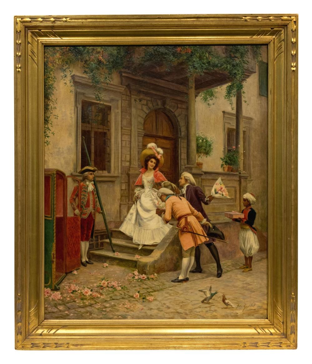 Jules Girardet comparable auction result: jules girardet