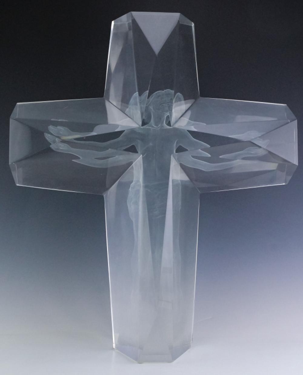 Frederick Hart 1943-1999 American Lucite Sculpture sold by Hill Auction Gallery, lot 30 — auction record photograph