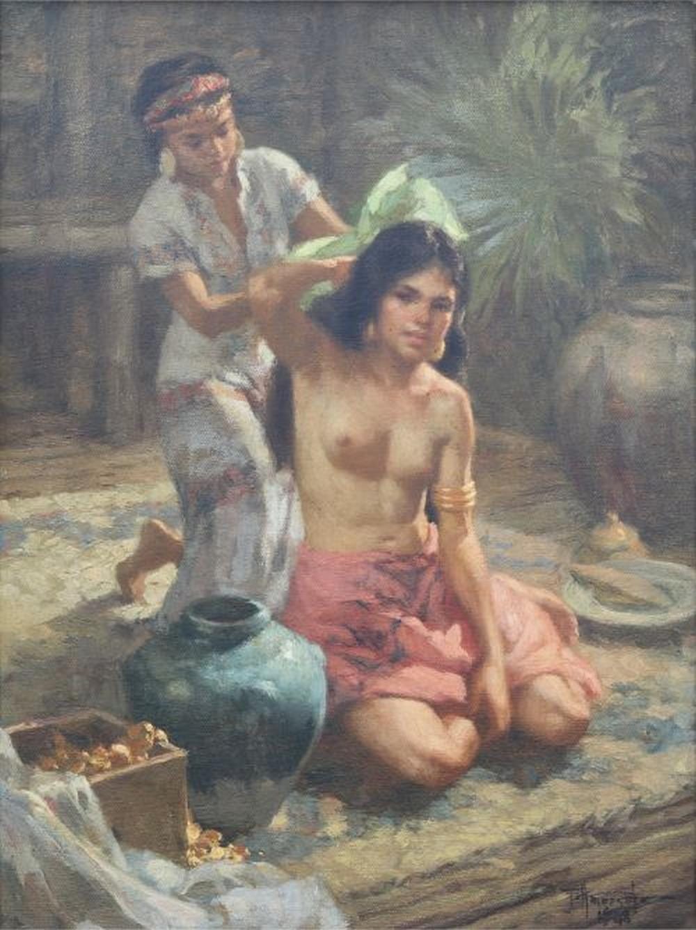 Fernando Amorsolo - (1892-1972) - Princess Urduja comparable sale