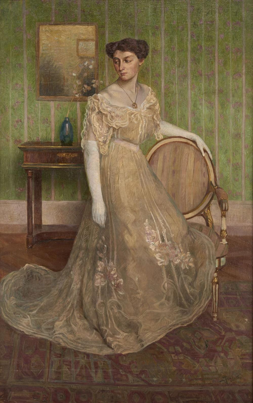 albert silvestre 1869 1954 el gante dans son int rieur huile sur toile · Geneve Encheres · 2019-09-18 Albert Silvestre comparable auction result: albert silvestre 1869 1954 el gante dans son int rieur huile sur toile