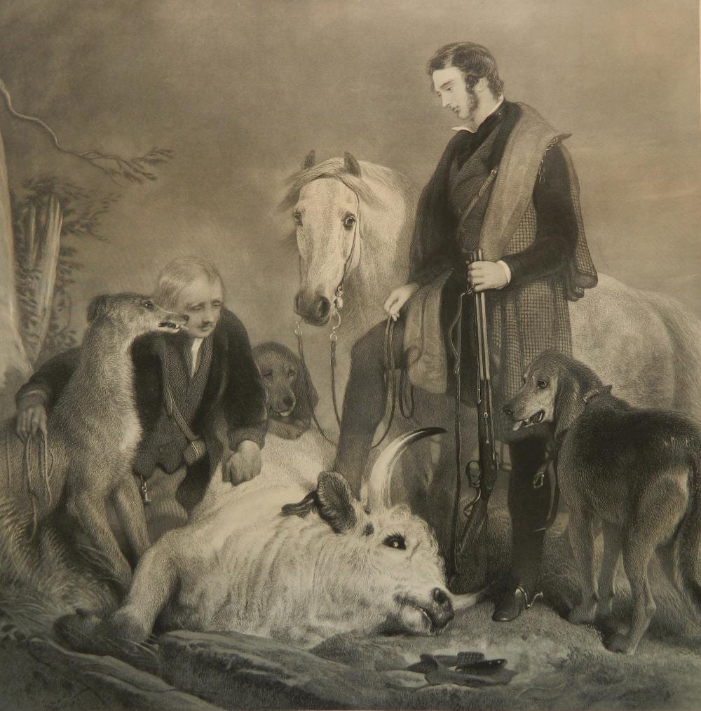 thomas landseer engraving · Rachel Davis Fine Arts · 2019-09-21 Thomas Landseer comparable auction result: thomas landseer engraving