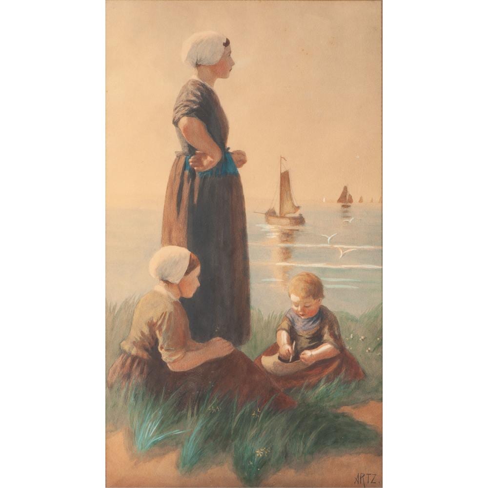 David Adolf Constant Artz comparable auction result: david adolf constant artz dutch 1837 1890