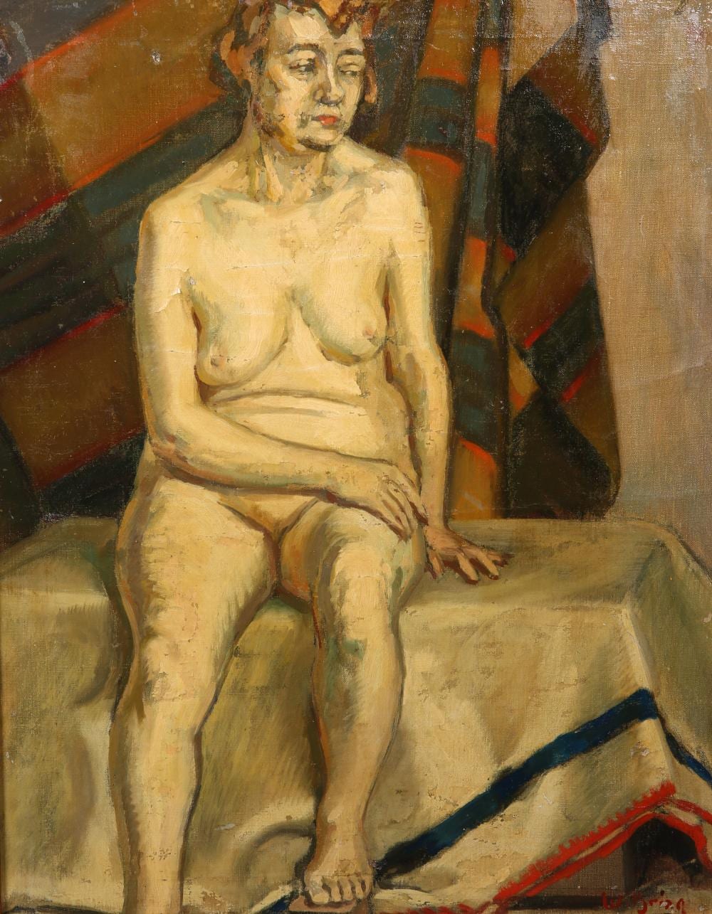 William Dring comparable auction result: william dring 1904 1990 female nude signed lower right oil on canvas