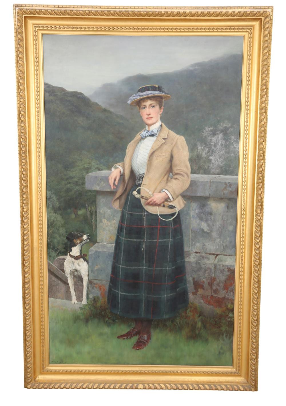 William Clarke Wontner comparable auction result: william clarke wontner 1857 1930 portrait of mrs kenneth mackenzie with